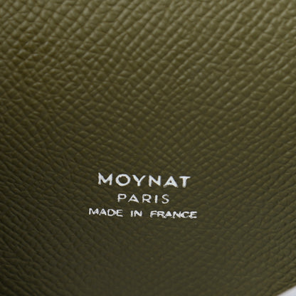 Moynat Carat Calfskin Madeleine Clutch Eggplant 8 of 9