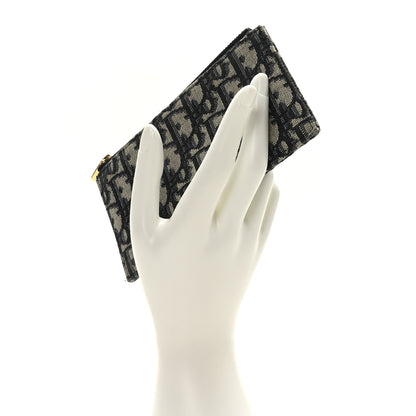 Christian Dior Oblique Dior Pouch Navy Blue 2 of 6