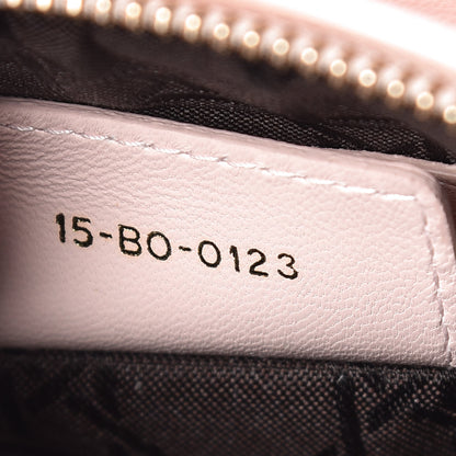 Christian Dior Lambskin Cannage Medium Lady Dior Light Pink 7 of 19