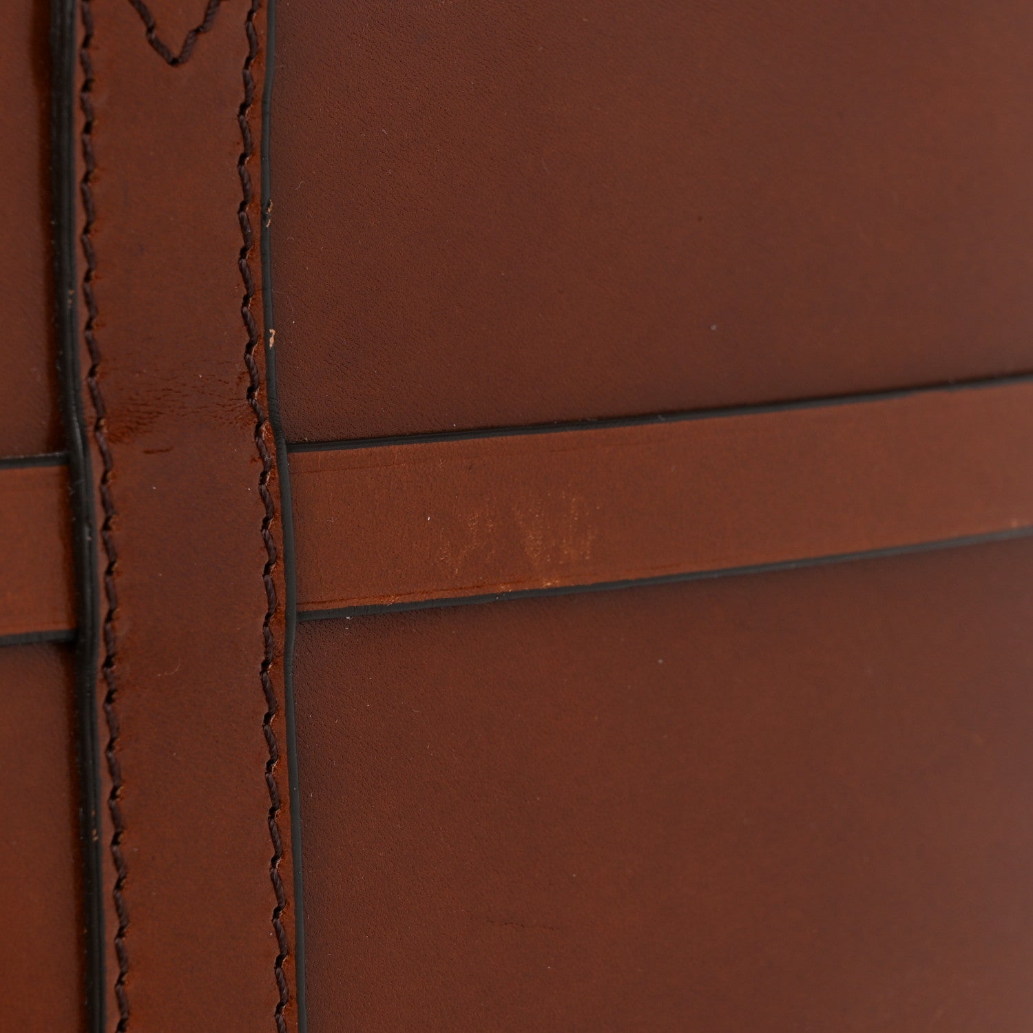 Burberry Bridle Calfskin Medium Orchard Bowling Bag Dark Tan 12 of 13