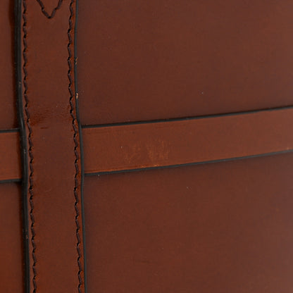 Burberry Bridle Calfskin Medium Orchard Bowling Bag Dark Tan 12 of 13