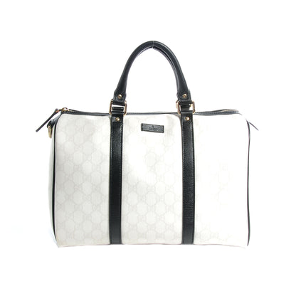 Gucci Monogram Medium Joy Boston Black Trim 1 of 8