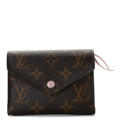 Louis Vuitton Monogram Victorine Wallet Rose Ballerine 1 of 9
