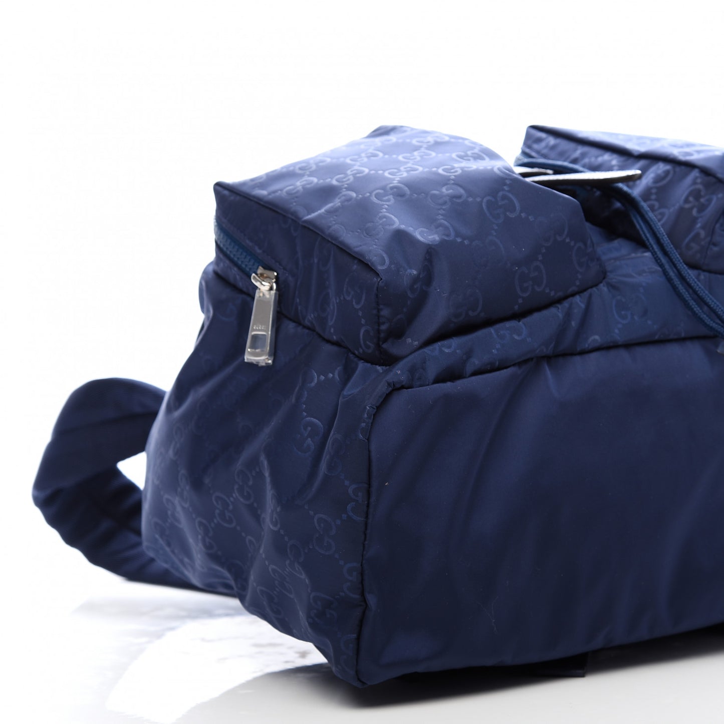 Nylon Monogram Medium Light Single Buckle Backpack Tide