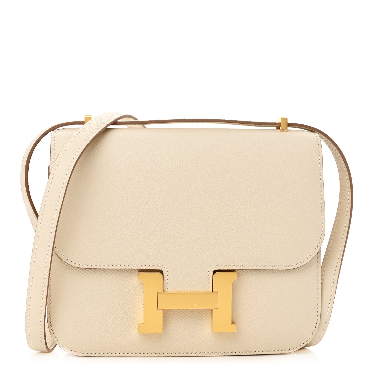 Hermes Epsom Constance 18 Craie 3 of 12