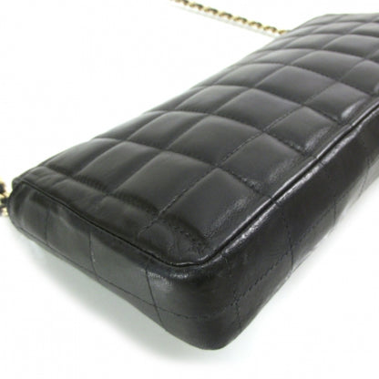 Chanel Lambskin East West Chocolate Bar Flap Black 5 of 12