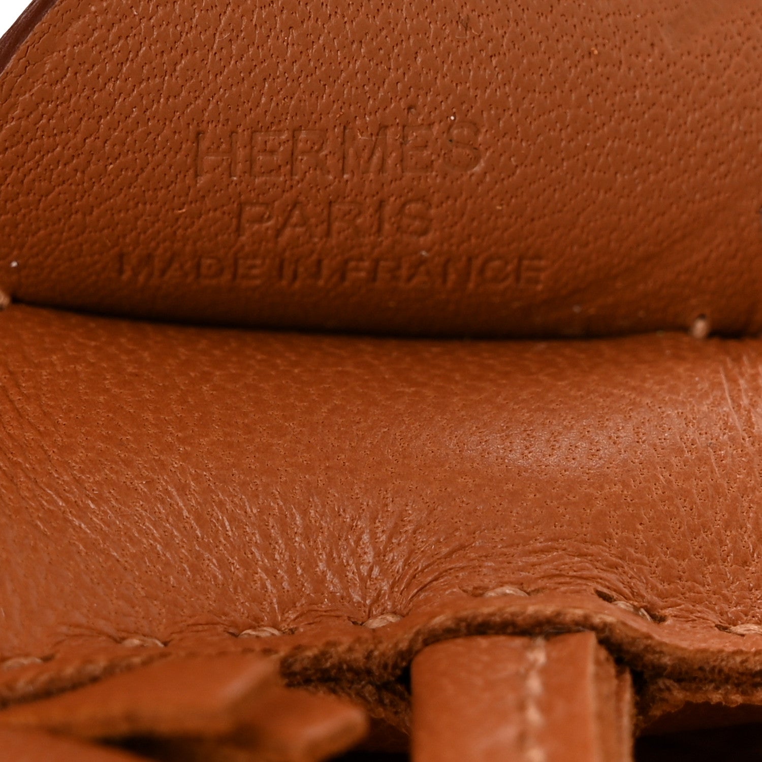 Hermes Milo Lambskin Swift Grigri Rodeo Pegase Horse Bag Charm PM Gold 3 of 5