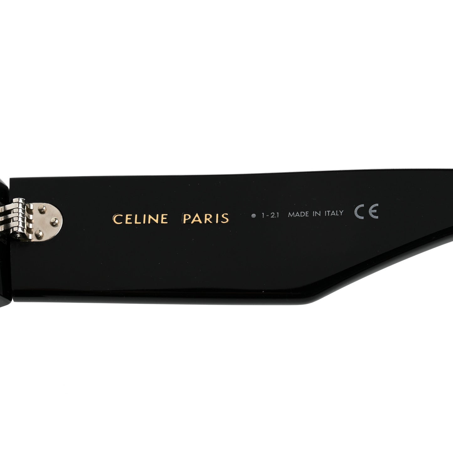 Acetate Flat Top Rectangular Sunglasses CL400921 Black