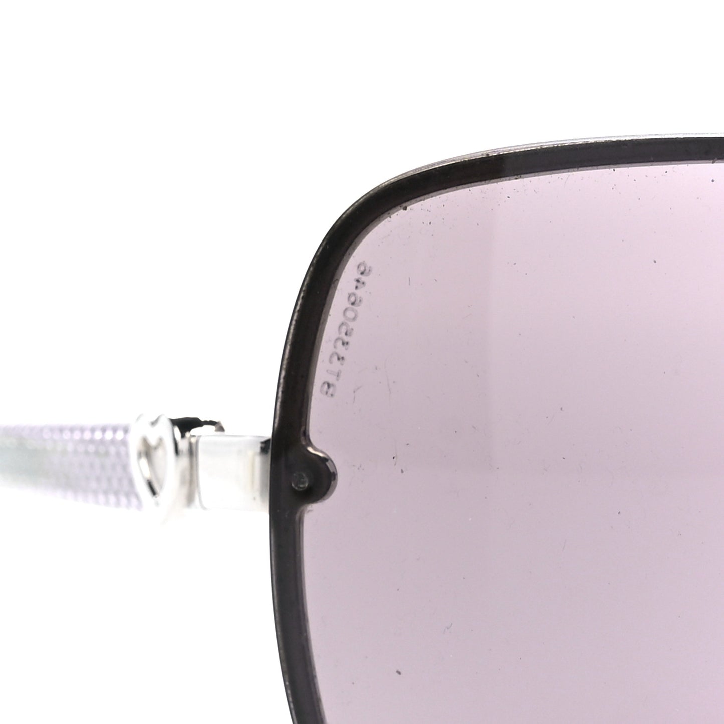 Acetate TF3017 Aviator Sunglasses Silver
