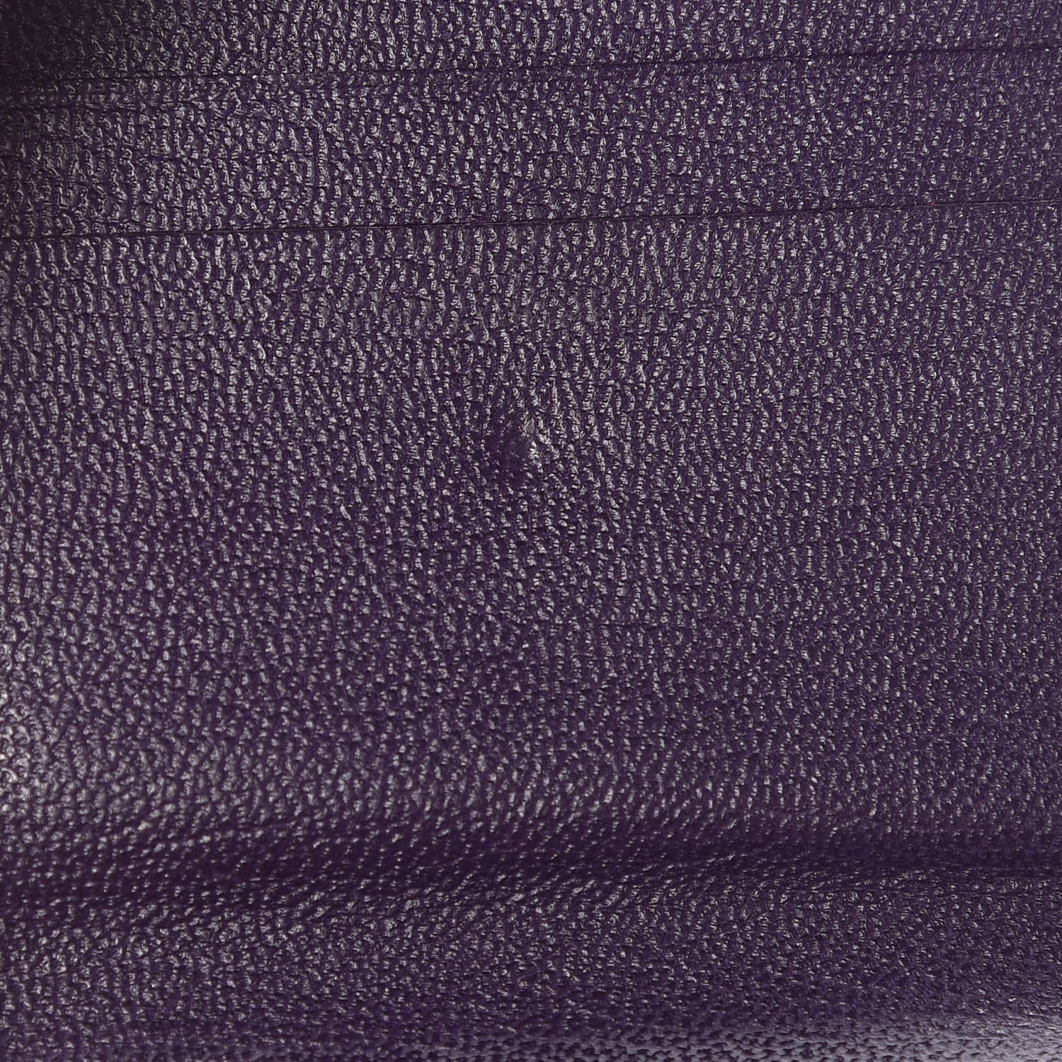 Chanel Goatskin Compact Double Sided Wallet Purple 9 of 13