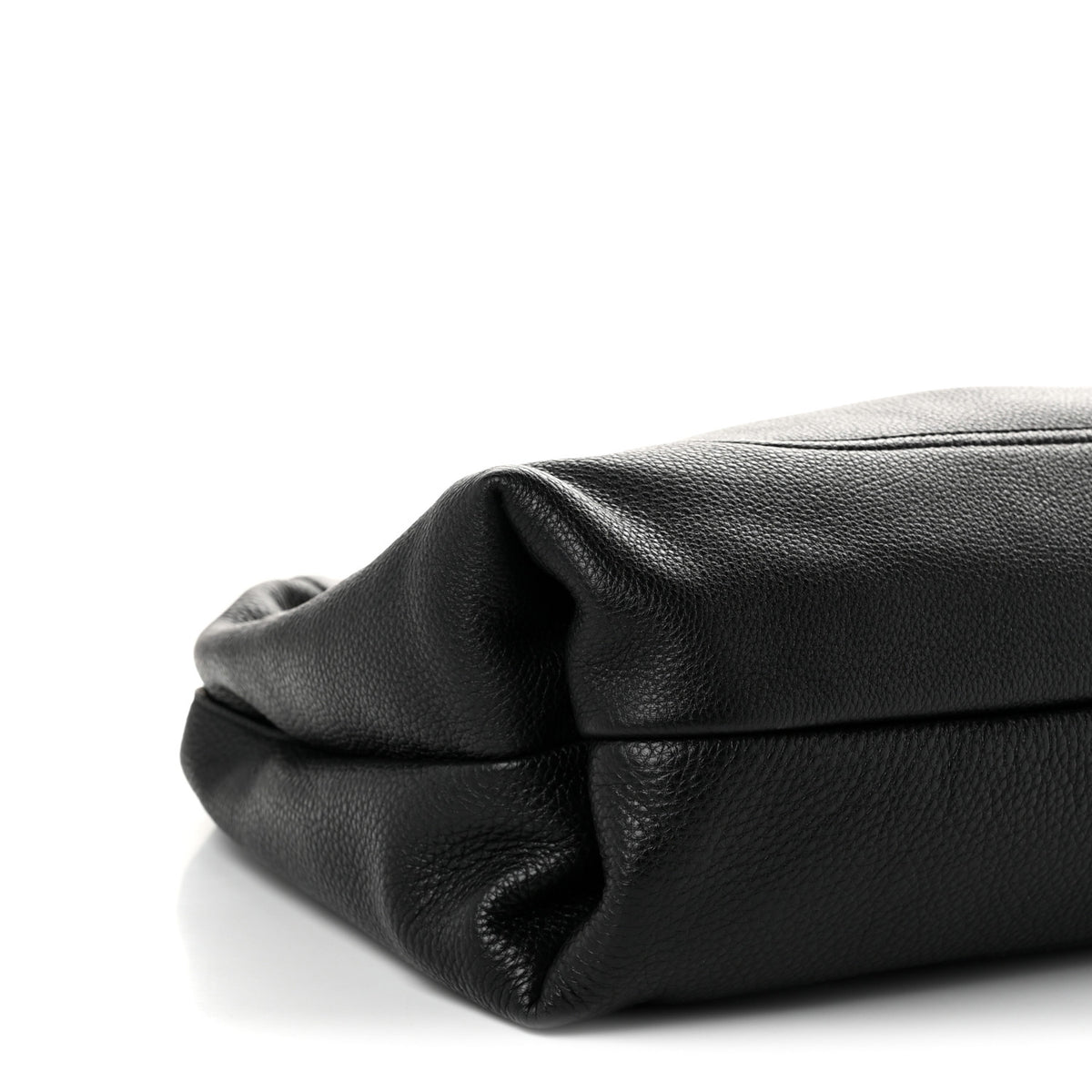 Gucci Grained Calfskin Softbit Maxi Shoulder Bag Black 9 of 10