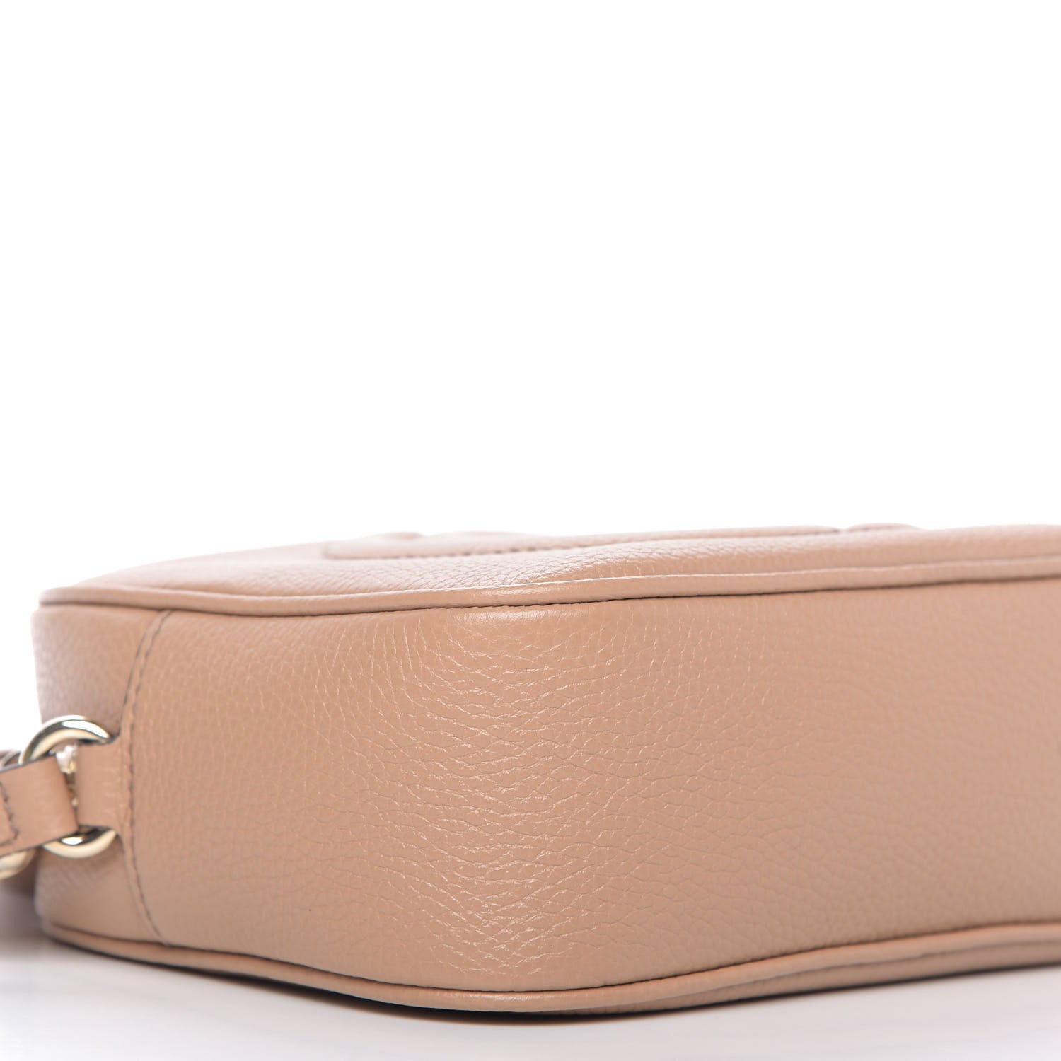Gucci Pebbled Calfskin Small Soho Disco Bag Camelia 6 of 10