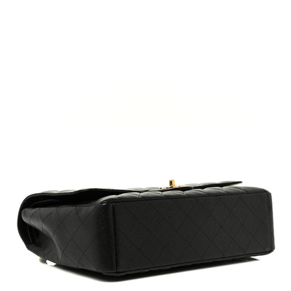 Chanel Caviar Quilted Maxi Double Flap Black 4 of 13