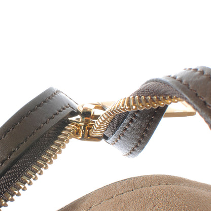 Celine Calfskin and Suede Large Tri-Color Trapeze Olive 8 of 9