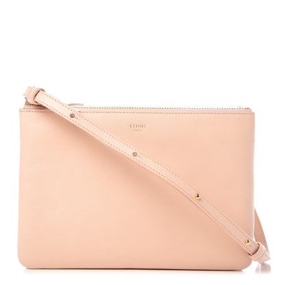 Celine Liege Calfskin Small Trio Crossbody Bag Blush 1 of 11