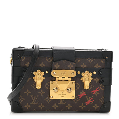 Louis Vuitton Monogram Petite Malle Black 1 of 14