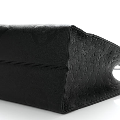 Louis Vuitton Empreinte Monogram Giant Onthego GM Black 9 of 9