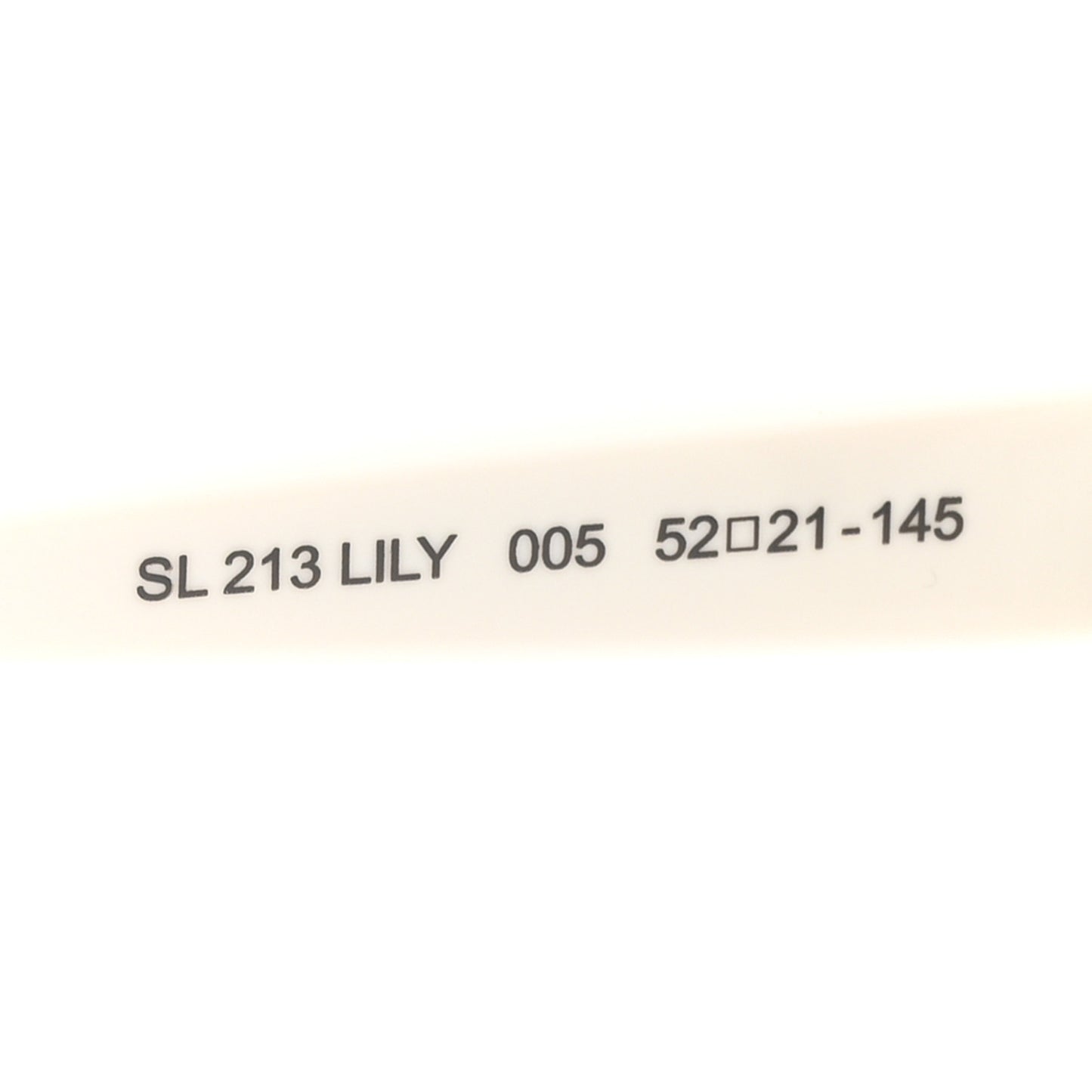 Acetate Lily Cat Eye Sunglasses SL213 White