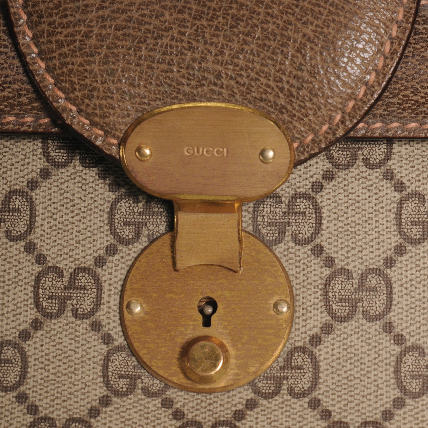 Monogram Train Cosmetic Case