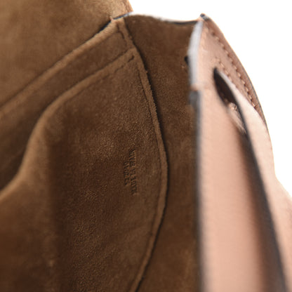 Loewe Pebble Grain Calfskin Mini Gate Dual Bag Tan 9 of 10