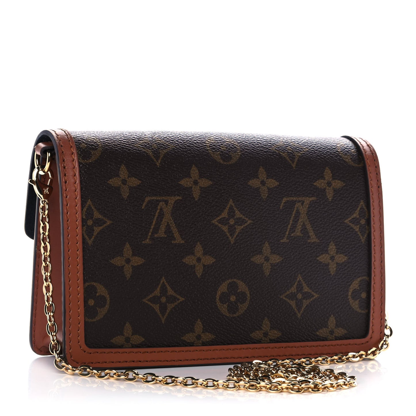 Reverse Monogram Dauphine Chain Wallet