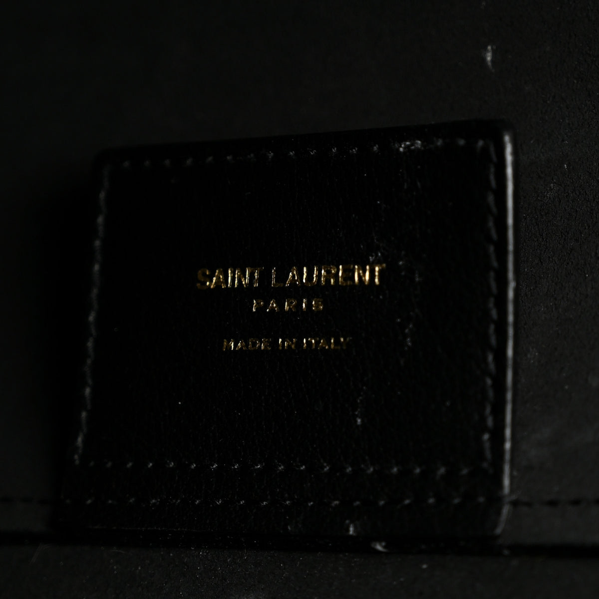 Saint Laurent Calfskin Large Shopping Tote Black 7 of 12