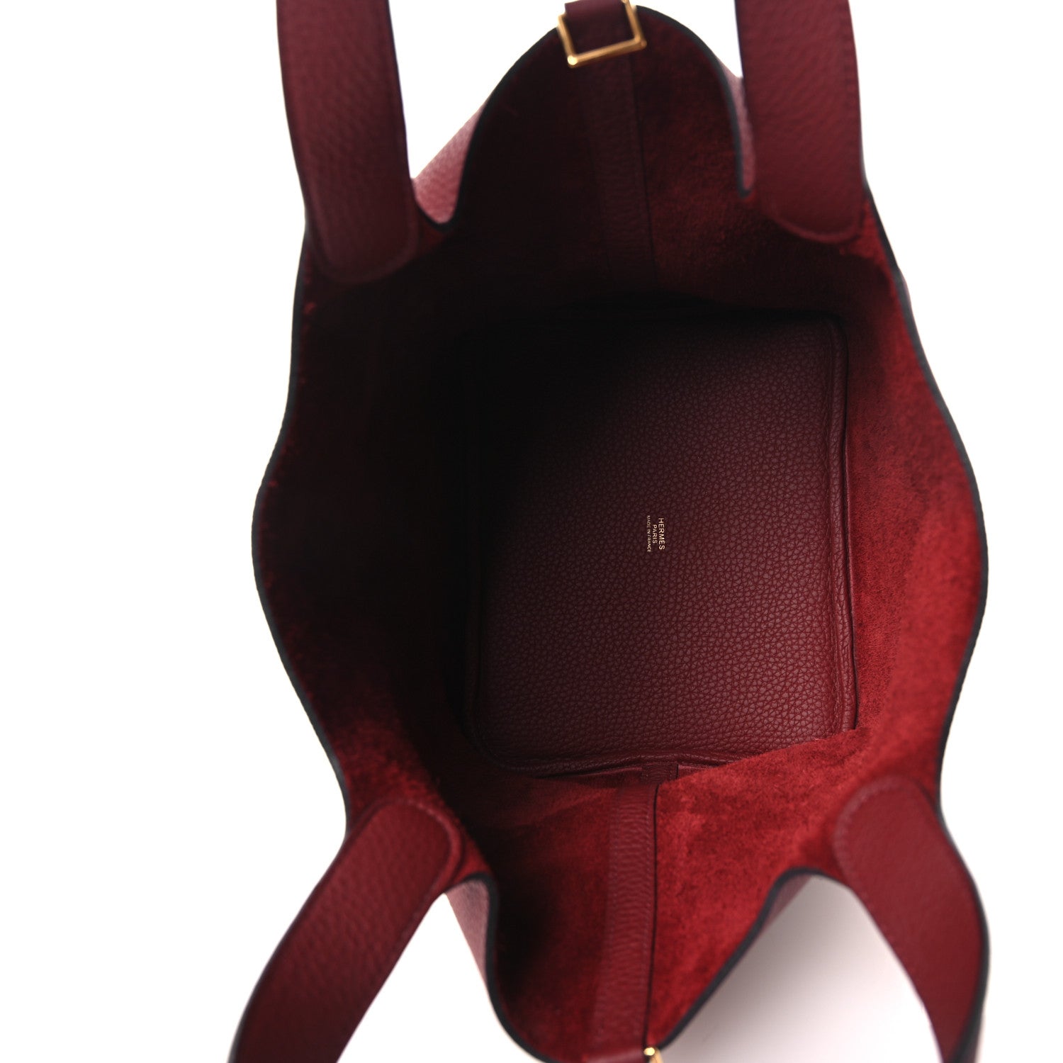 Hermes Taurillon Clemence Picotin Lock 22 MM Rouge H 1883232