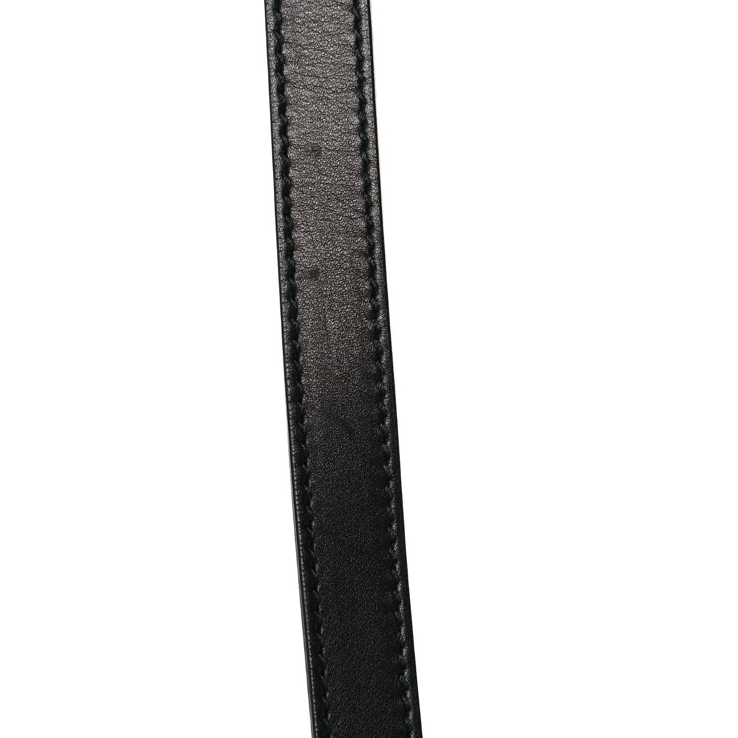 Gucci Guccissima Medium Flat Messenger Bag Black 15 of 15