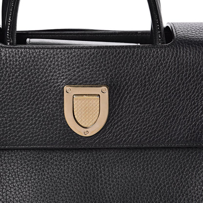 Christian Dior Grained Calfskin Medium Diorever Flap Black 13 of 13