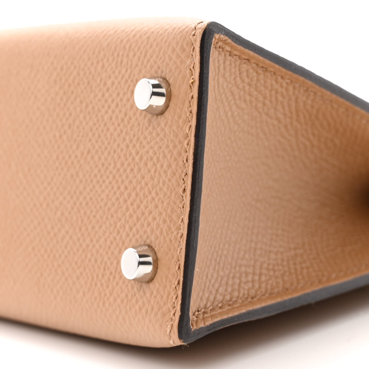 Hermes Epsom Mini Kelly Sellier 20 Chai Mauve Sylvestre Lime 10 of 11