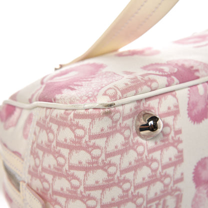 Christian Dior Canvas Monogram Floral Bowler Pink 11 of 20