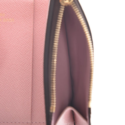 Louis Vuitton Monogram Zoe Wallet Rose Ballerine 6 of 9