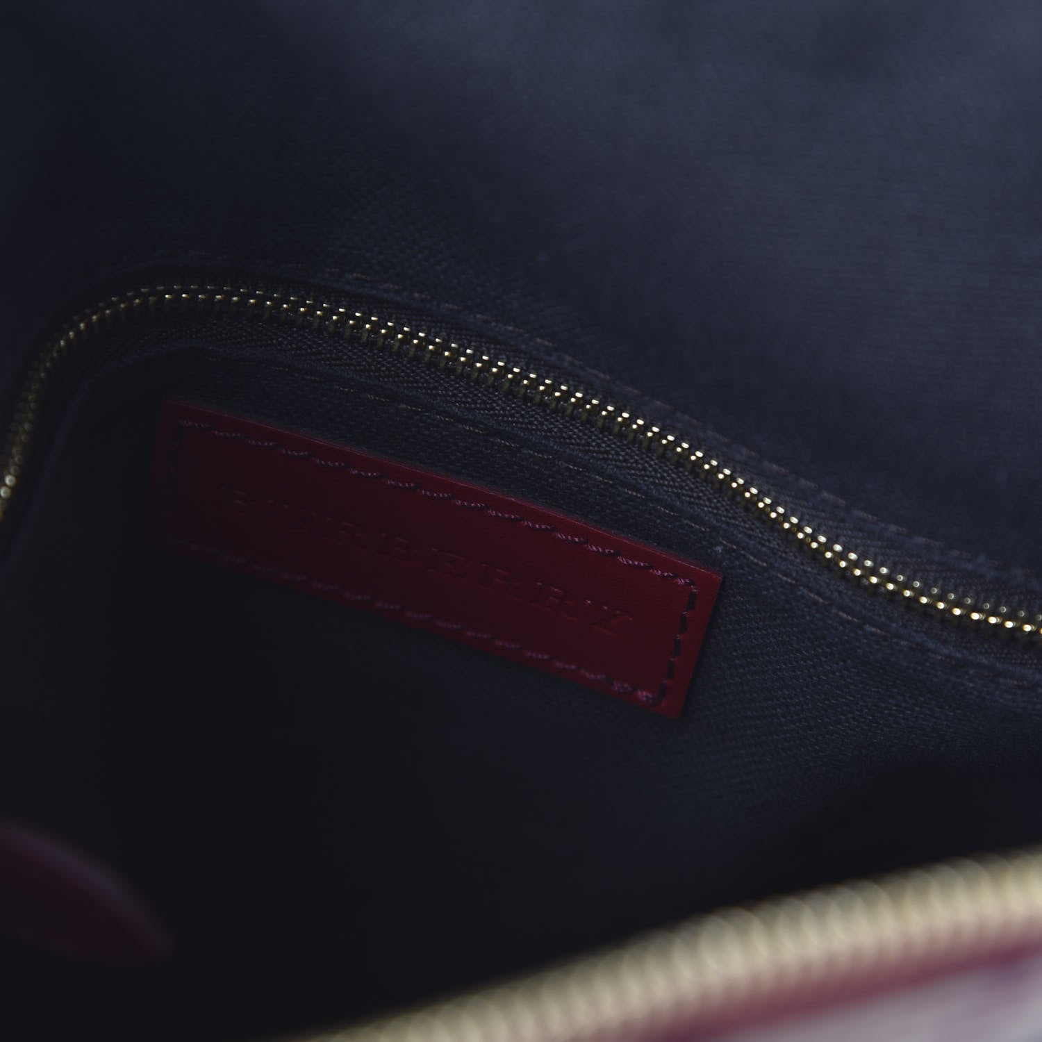 Burberry Haymarket Check Small Salisbury Tote Military Red 8 of 10
