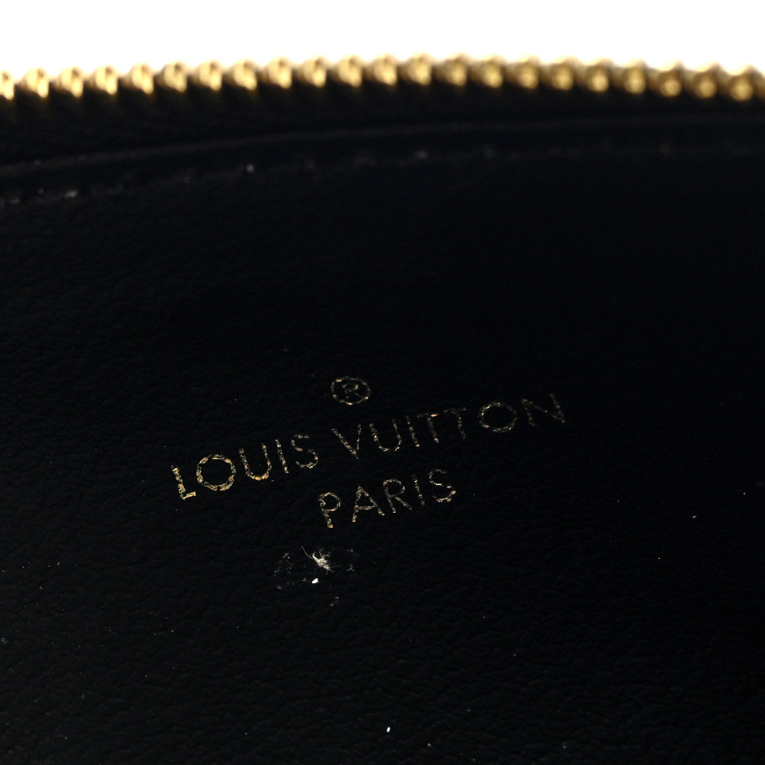 Louis Vuitton Empreinte Monogram Giant Crafty Pochette Felicie Zippered Insert Black 6 of 6
