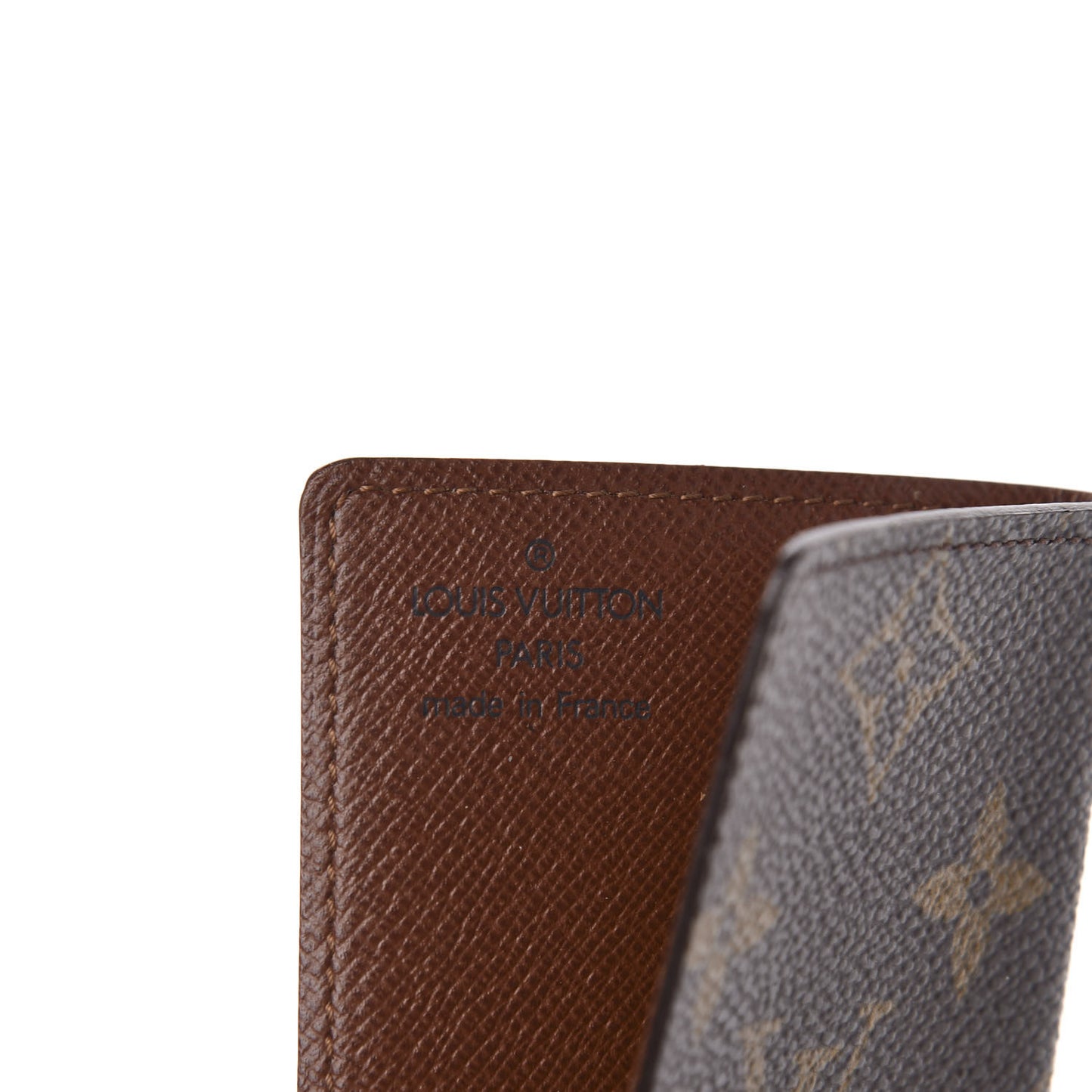 Monogram Credit Card Photo Holder
