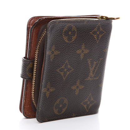 Louis Vuitton Monogram Compact Zippe Zipped Wallet 2 of 12