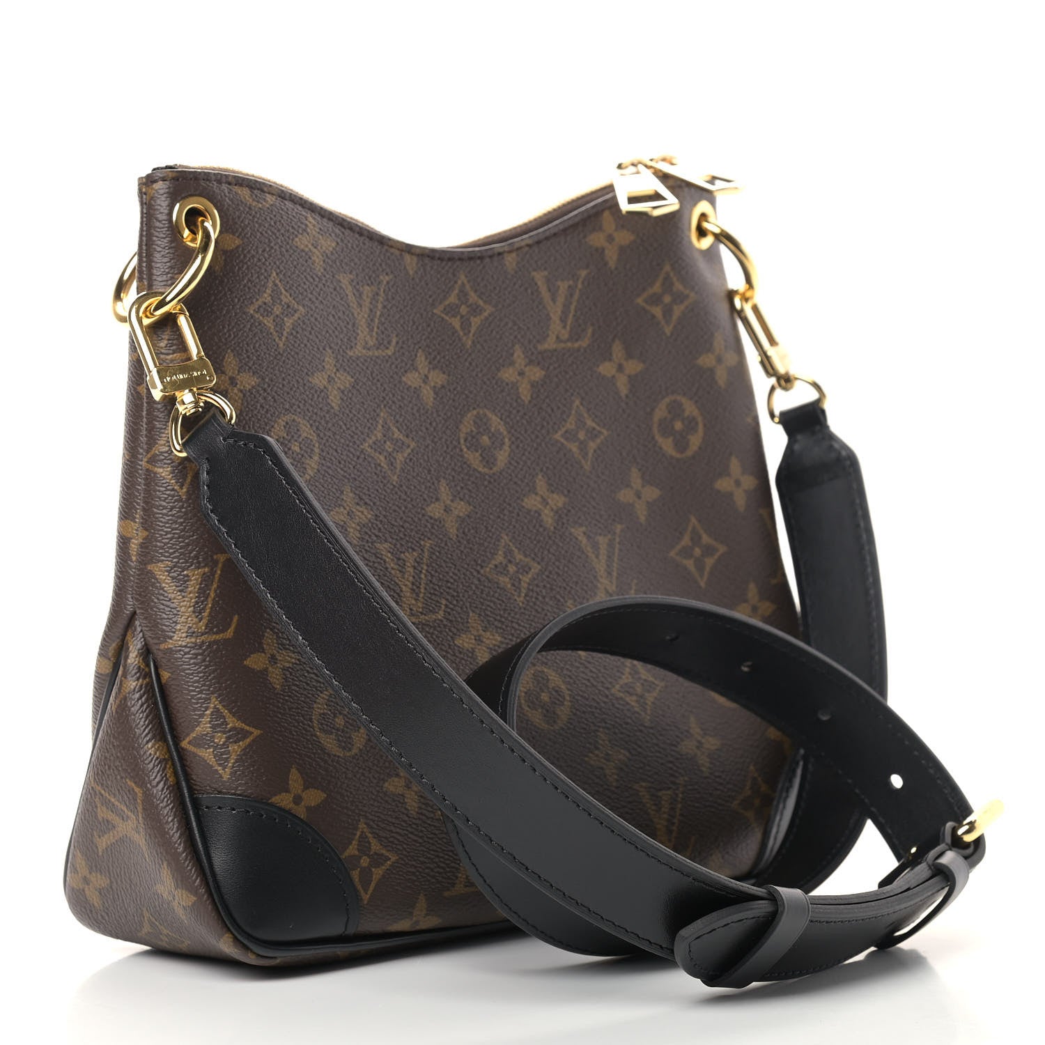 Louis Vuitton Monogram Odeon PM Black 3 of 10