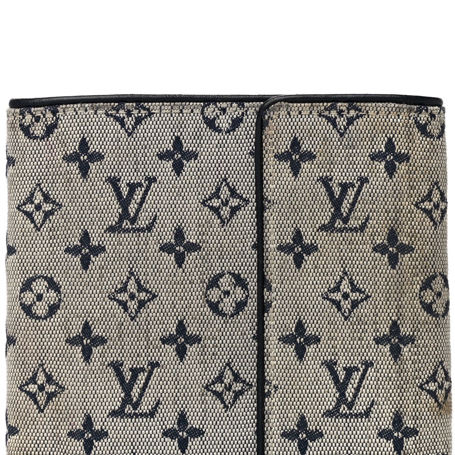 Louis Vuitton Mini Monogram Compact Wallet Blue 26 of 29