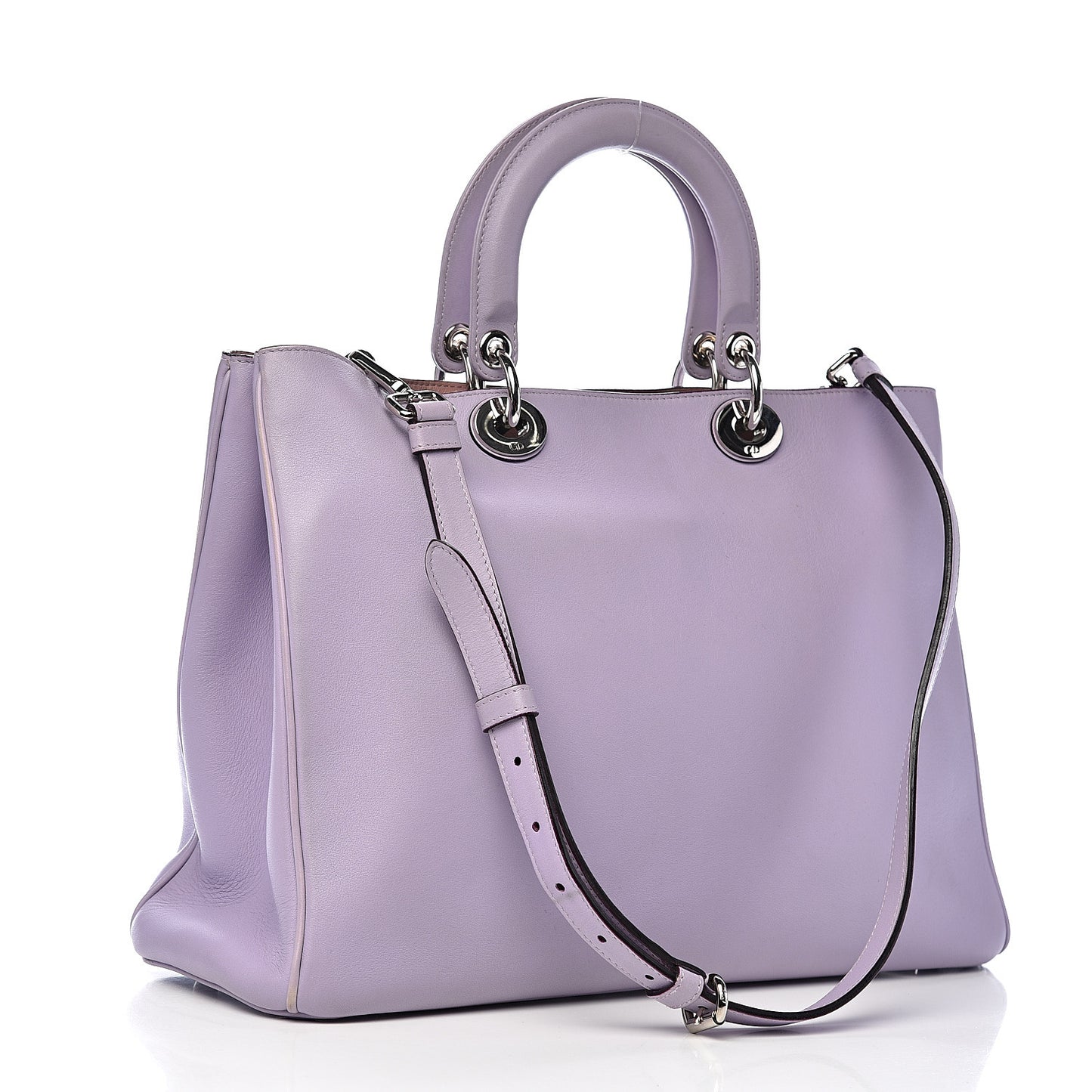 Smooth Calfskin Large Diorissimo Tote Lilac