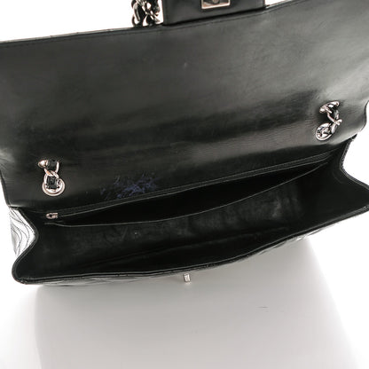 Chanel Patent Quilted Maxi Single Flap Black 5 of 7