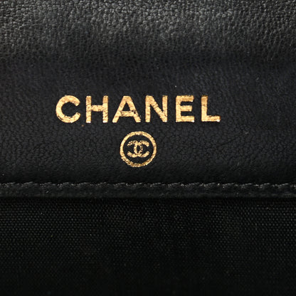 Chanel Caviar Timeless CC Compact French Wallet Black 7 of 10