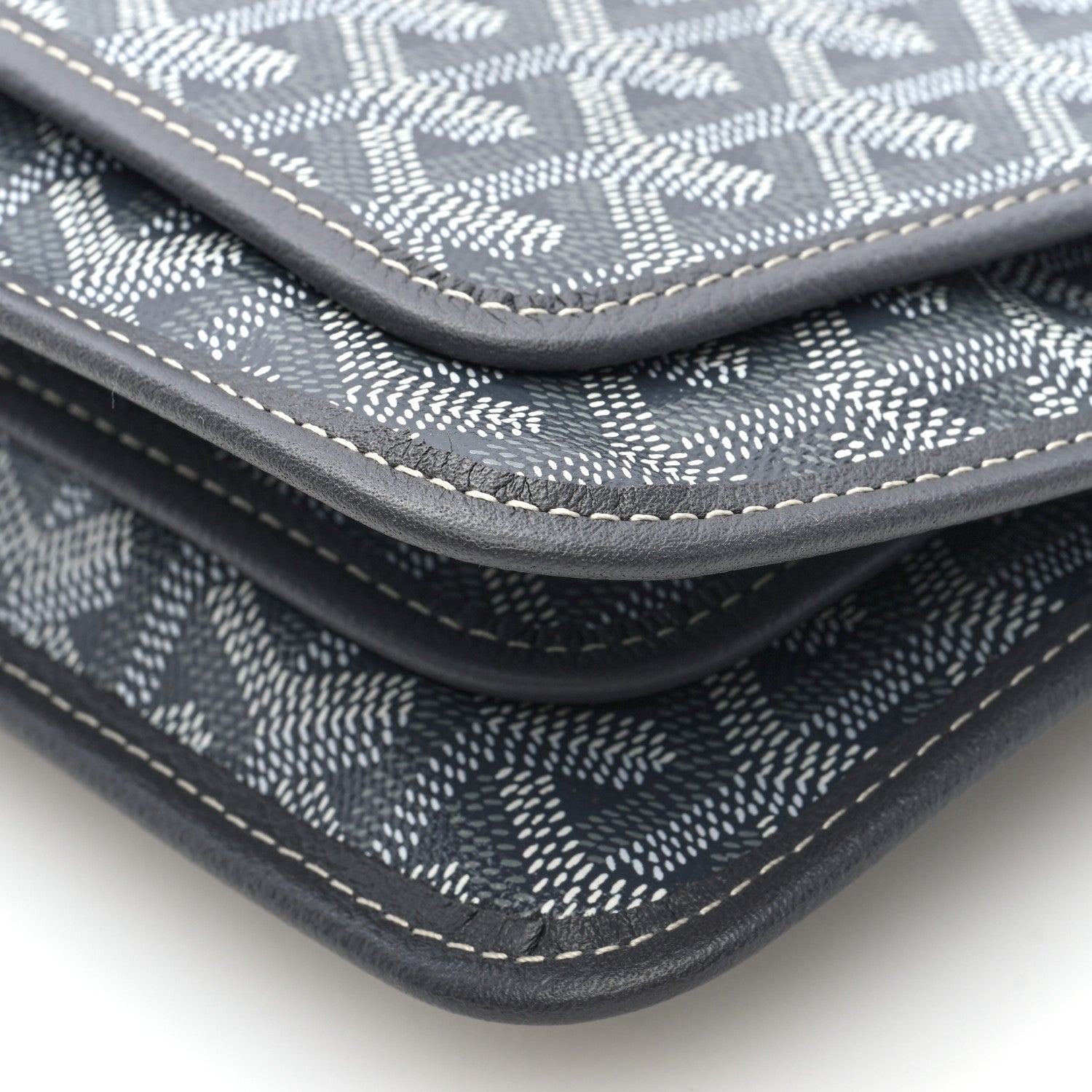 Goyard Goyardine Plumet Wallet Clutch Grey 11 of 11