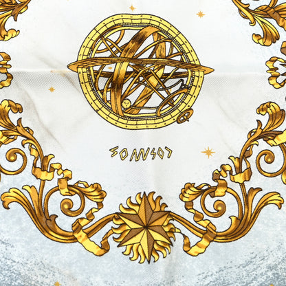 Hermes Silk Cosmos Pocket Square 3 of 5