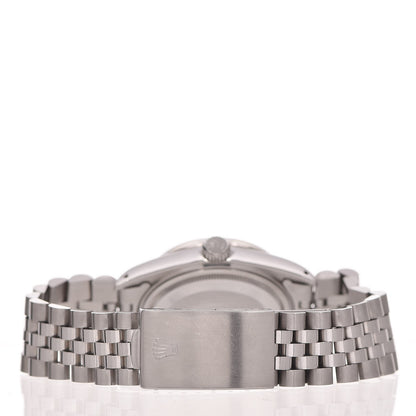 Rolex Stainless Steel 18K White Gold 36mm Oyster Perpetual Datejust Watch Silver 16014 4 of 8