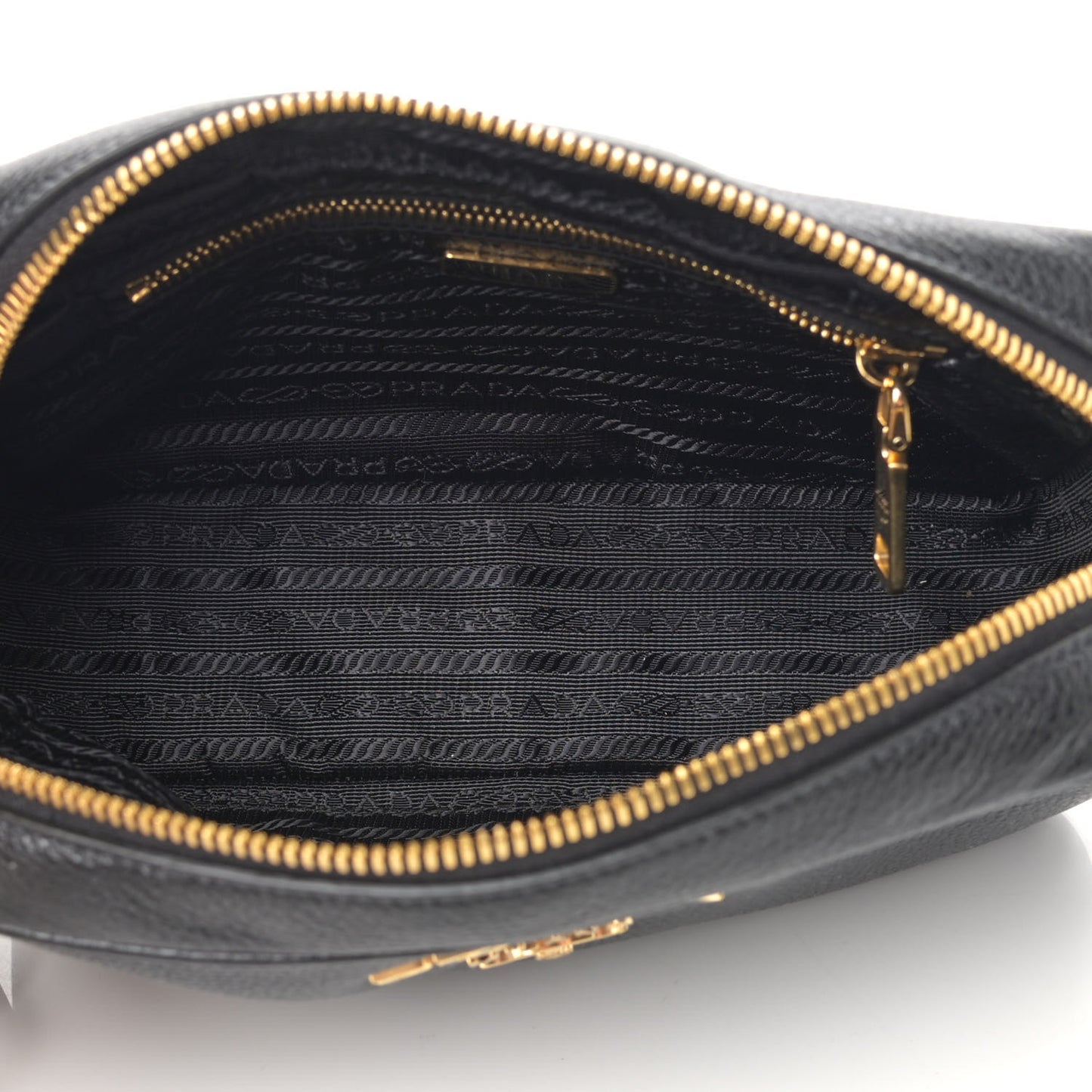 Vitello Daino Mini Camera Crossbody Black