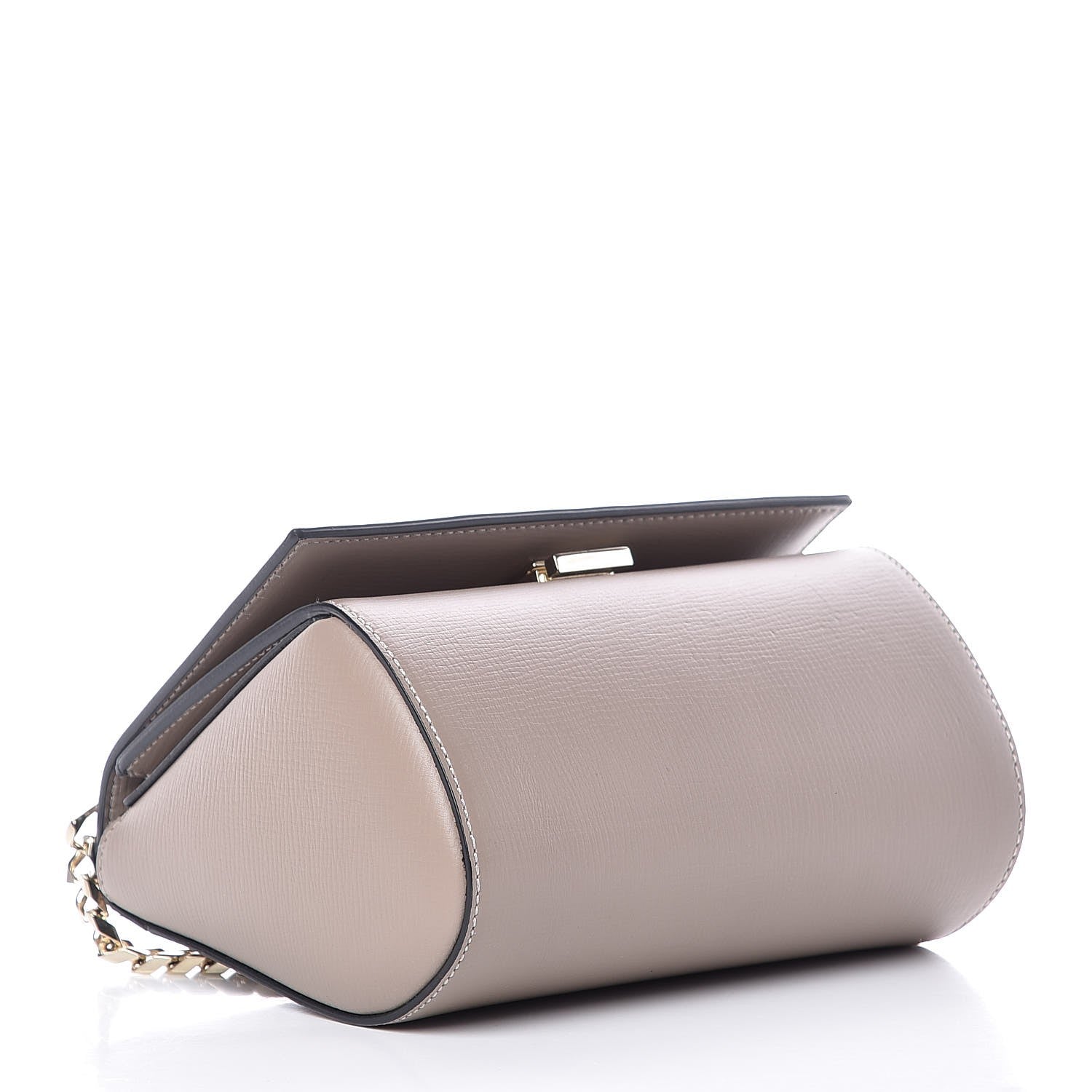 Givenchy Textured Calfskin Mini Pandora Box Chain Crossbody Bag Mastic 4 of 8