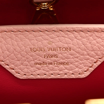 Louis Vuitton Taurillon Resin Murano Capucines BB Rose Jasmin 7 of 10