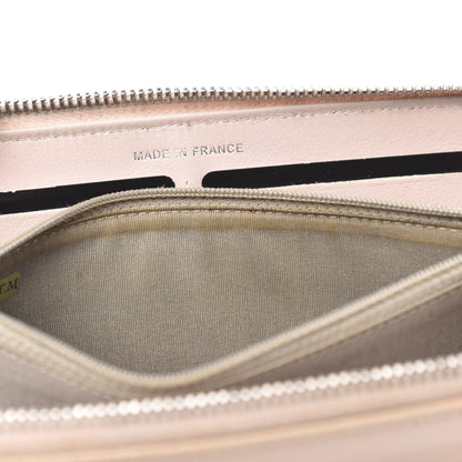 Chanel Caviar Sevruga Zip Around Wallet Pink 15 of 16