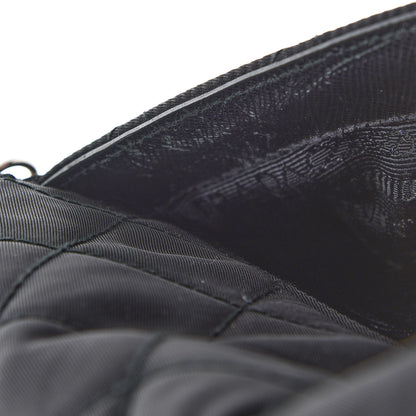 Prada Nylon Tessuto Impuntu Quilted Flap Black 11 of 11