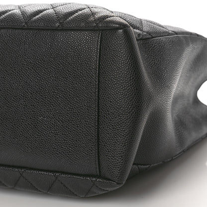 Chanel Caviar Quilted Grand Shopping Tote GST Black 10 of 10